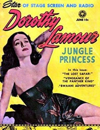 Dorothy Lamour Jungle Princess Comic