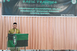 Asisten I Pemkab Natuna Buka Basic Training Latihan Kader 1 HMI Cabang Natuna