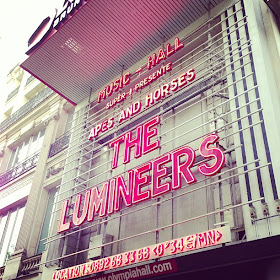 concert de The Lumineers à l'Olympia