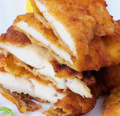 DELICIOUS FRIED CHICKEN BREASTS