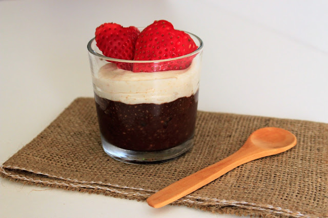 Receta de pudding de chocolate con chía