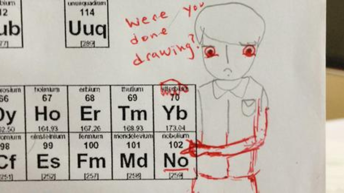 This teacher hilariously completes The Doodles Of His Students