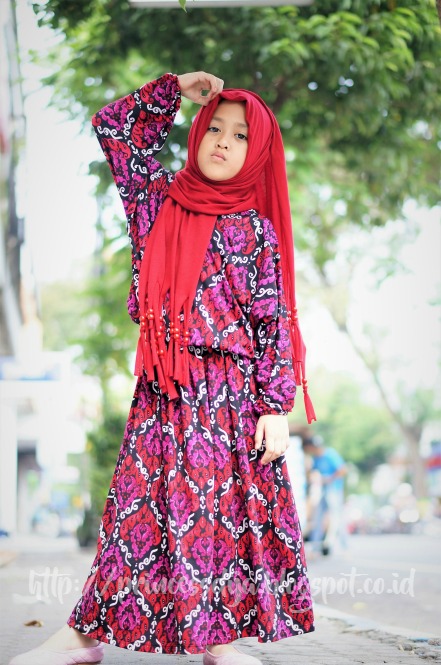 Dija Princess: Today I'm Wearing #10 : Red Hijab