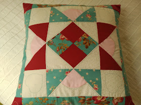 cojin patchwork, pillow, coussin, costura, couture, sewing