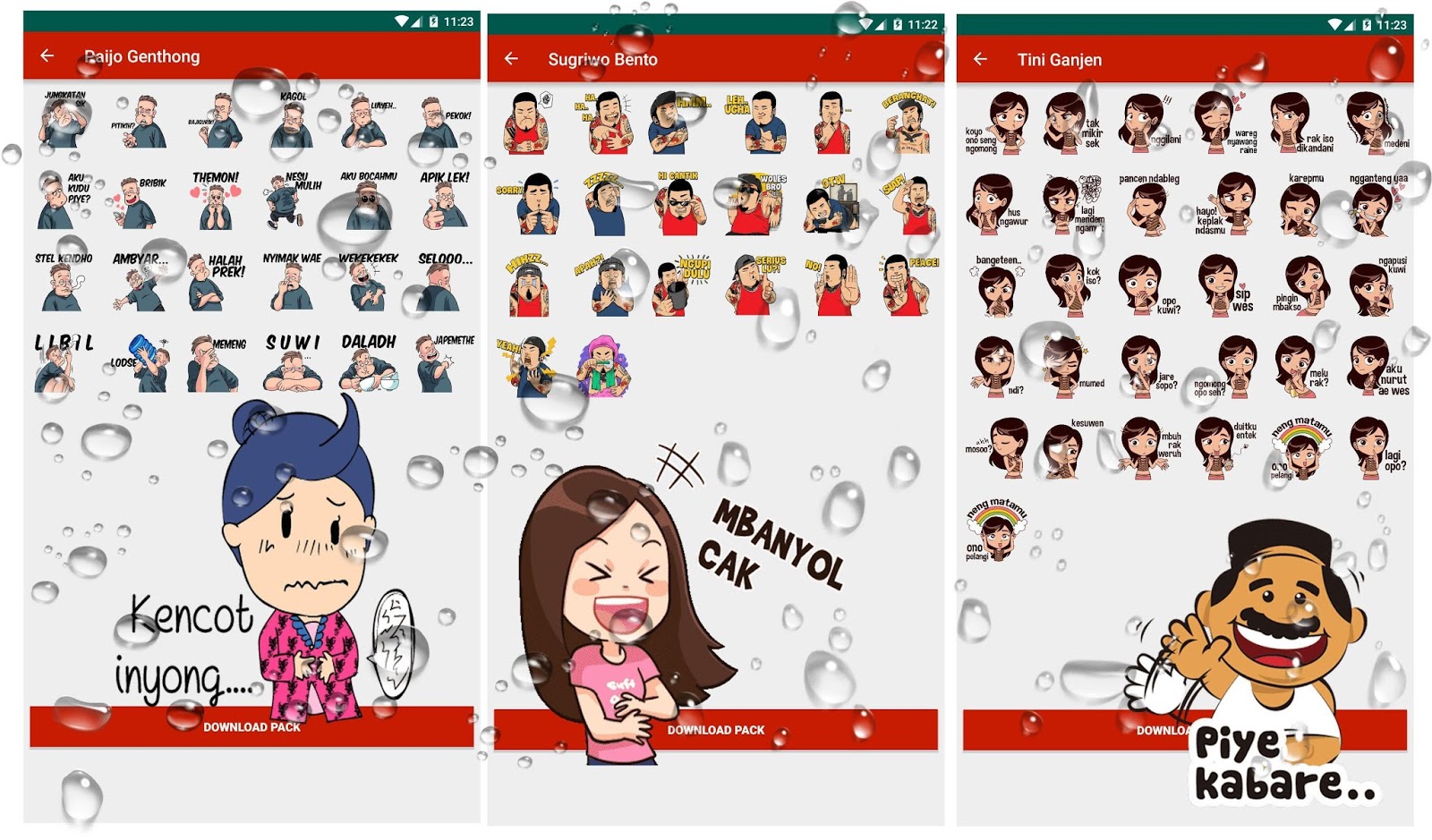 5 Aplikasi Sticker Jowo Lucu  WhatsApp Stiker  Wa  guyon 