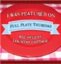 Scratch Made Food! & DIY Homemade Household featured at Full Plate Thursday Link-up.