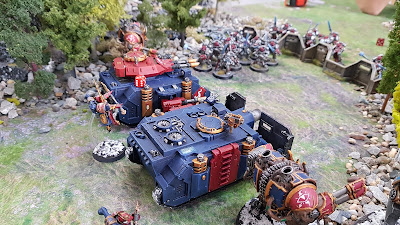 Warhammer 40k battle report: The Scourged vs White Scars