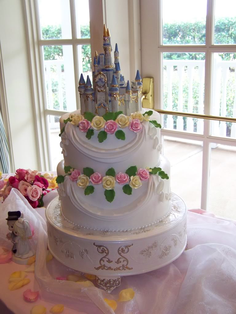 Castle Wedding Cake with