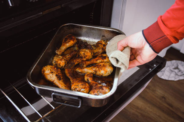 Pollo al horno para navidad receta fácil
