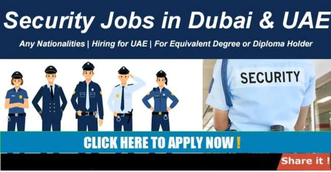 Security Guard Jobs in Dubai & UAE