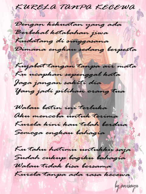 PUISI CINTA BY ANISAYU: Kata2 Bijak Puisi Cinta