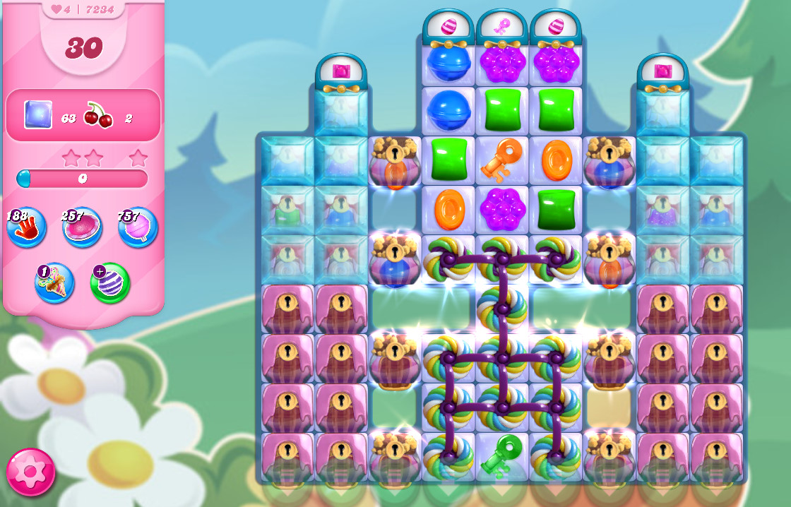 Candy Crush Saga level 7234