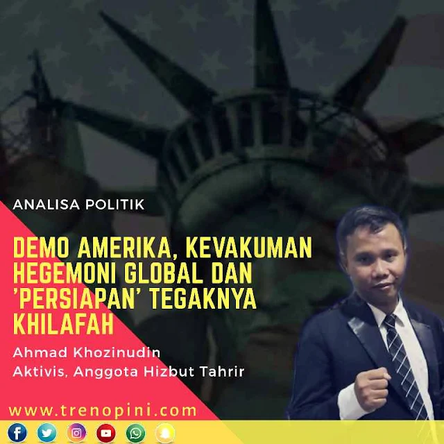 Kegagalan peradaban Kapitalisme ini, menjadikan dunia khususnya Umat Islam berfikir ulang tentang masa depan dan kebangkitannya, yang selama ini bersandar dan digantungkan pada harapan palsu demokrasi.