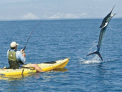 kayak fishing