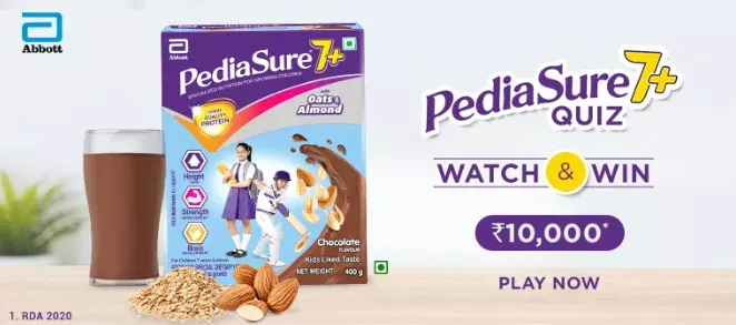 Amazon Pediasure 7+ Quiz