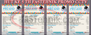 Promo Gokil | Hut 5 Fastehnik.com