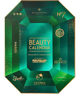 Boots Macmillan beauty advent calendar 2019 spoilers and contents
