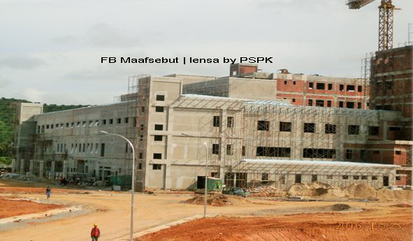 Progress Pembinaan Hospital Kuala Krai Yang Memang Cukup Besar