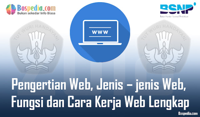 Pengertian Web, Jenis – Jenis Web, Fungsi Dan Cara Kerja Web Lengkap