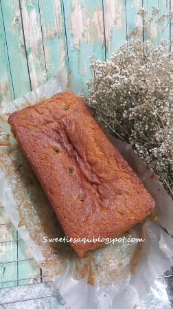 SweetieSaQi: Butter cake kismis yang simple & sedap