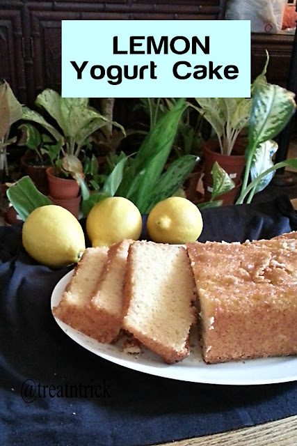 Lemon Yogurt Cake Recipe @ treatntrick.bkogspot.com