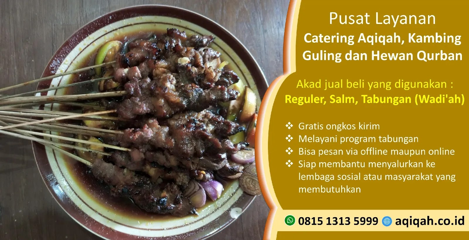 Harga Paket Catering Aqiqoh Plupuh Sragen Jawa Tengah