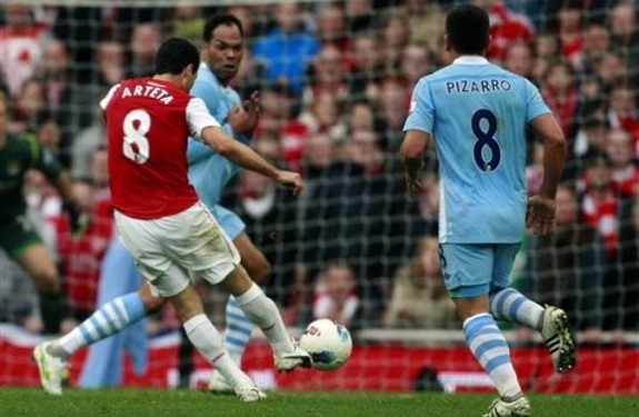 Goal of the day: Mikel Arteta (Arsenal) vs Man City | inside World Soccer