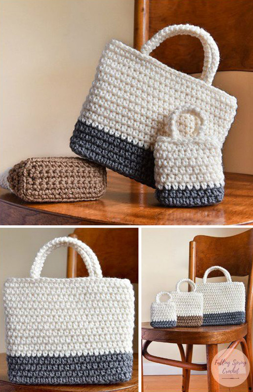 Easy Gift Bag - Free Crochet Pattern