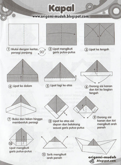 Origami Kapal/Perahu