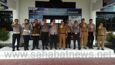 Tim satgas Pungutan liar Sul-Sel, Sidak Ke Kantor Pelayanan Publik Pinrang