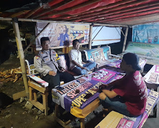 Harkamtibmas, Anggota Polsek Kasemen Polresta Serang Kota  Silaturahmi ke Masyarakat