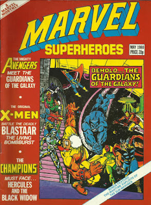 Marvel Super-Heroes #361, the Avengers and Guardians of the Galaxy