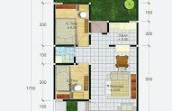 Ide Terpopuler 20+ Denah Rumah 3 Kamar Luas Tanah 60 Meter