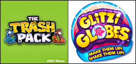 Trash Pack Glitzi Globes logo