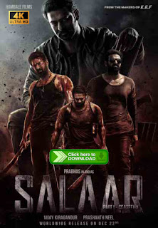 Salaar (2023) Hindi Movie Download 480p- 720p-1080p HD