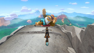 Funky Kong chilling on his surfboard