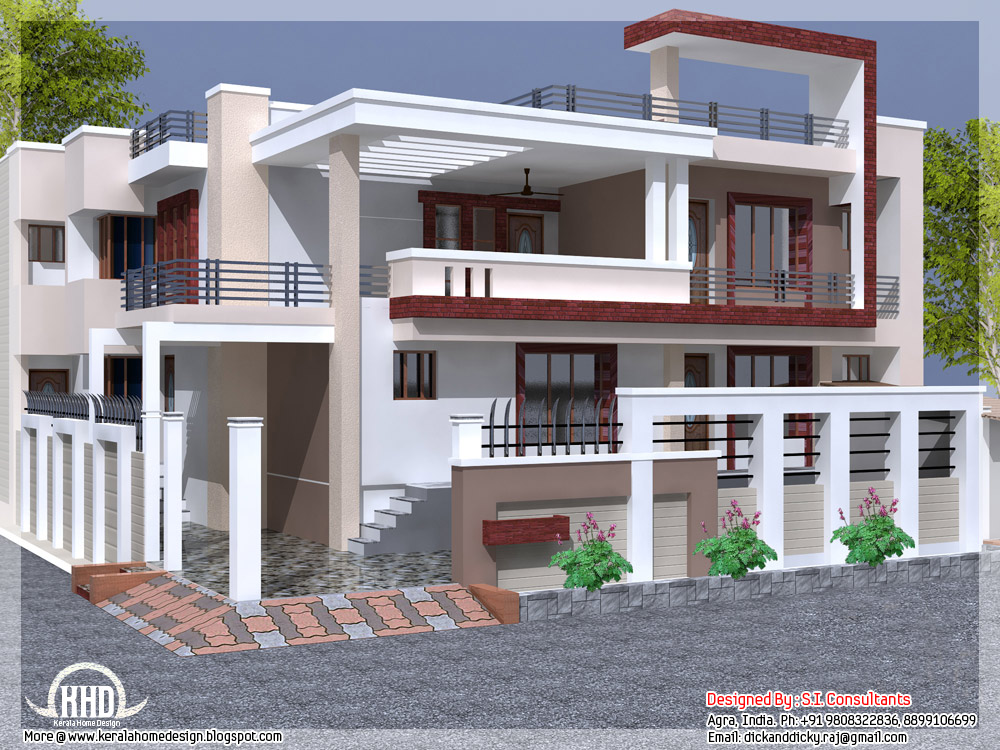 India house design with free floor plan Kerala home