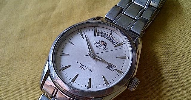 Jam tangan kuno antik dan MODERN: ORIENT PRESIDENT DAY-DATE BIG SIZE 