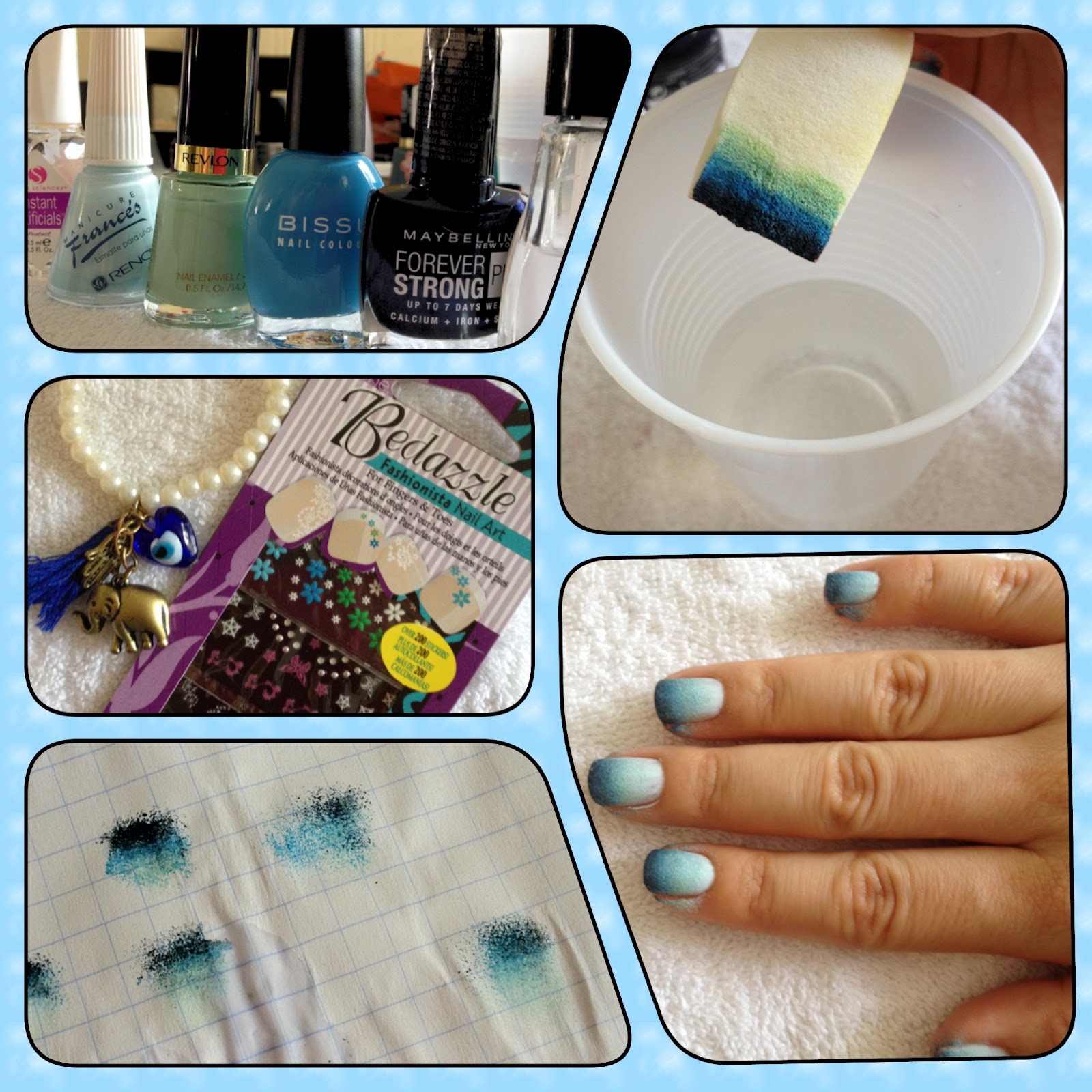 Nailista Y Co 31 Day Challenge Day 5 Blue Nails Unas Azules