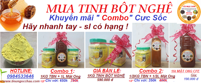 KHUYẾN MÃI TINH BỘT NGHỆ