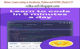 Mimo Learn coding in JavaScript- Python and HTML [Pro]v3.27