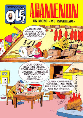 Colección Olé nº 13, Agamenón un monzo "mu espabilao"