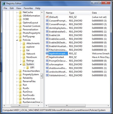 Registry Editor