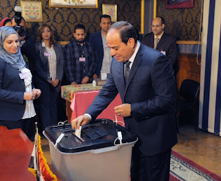 نتائج أولية للانتخابات الرئاسية المصرية 2018 ... فوز السيسي بنسبة 92%