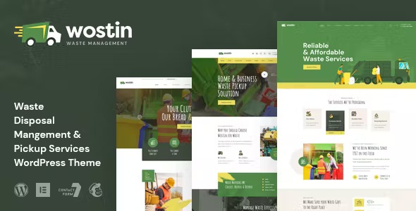 Best Waste Pickup Services WordPress Theme