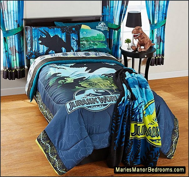 Jurassic World bedding dinosaur bedding dinosaur comforter dinosaur bedroom decor
