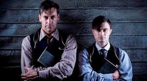 Jon Hamm & Daniel Radcliffe in A Young Doctor's Notebook screen shots