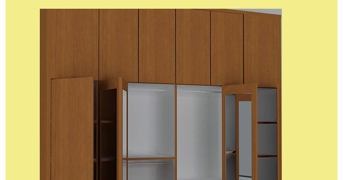 Kitchenset Pelangi Desain Interior Lemari  Pakaian  3 Pintu 