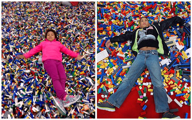 LEGO KidsFest pile of bricks
