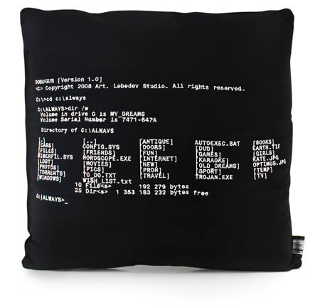 valentine greeting cards for friends12. Ms Dos Pillow